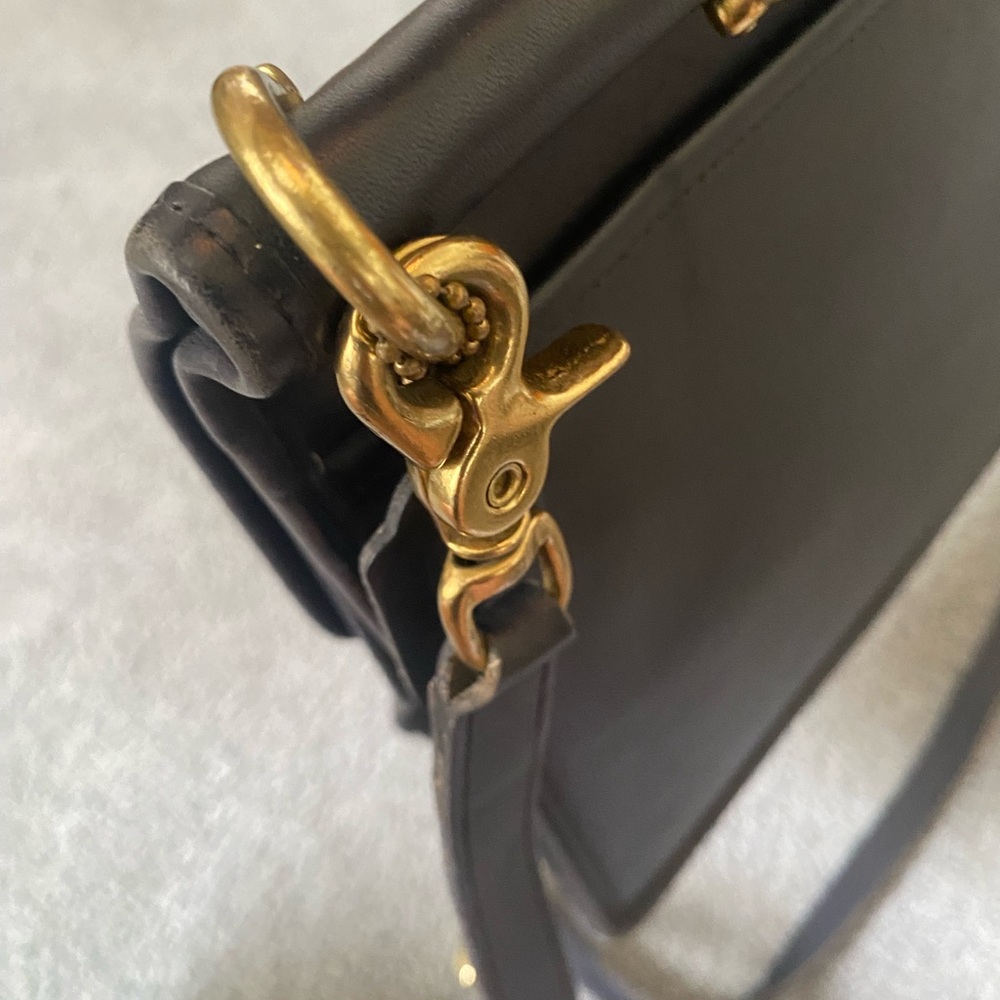 Vintage Coach Glove Leather Willis Bag Style ~ 9927 - Picture 13 of 16